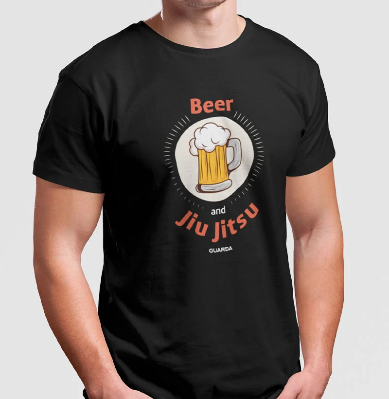Camiseta Beer and Jiu Jitsu