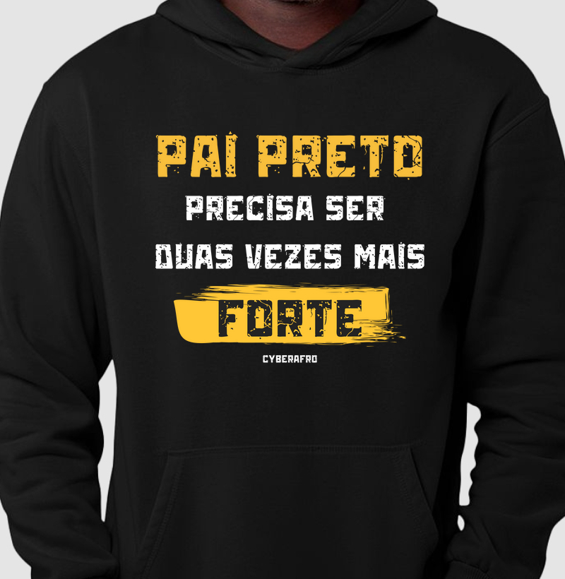 Hoodie Moletom Pai Preto