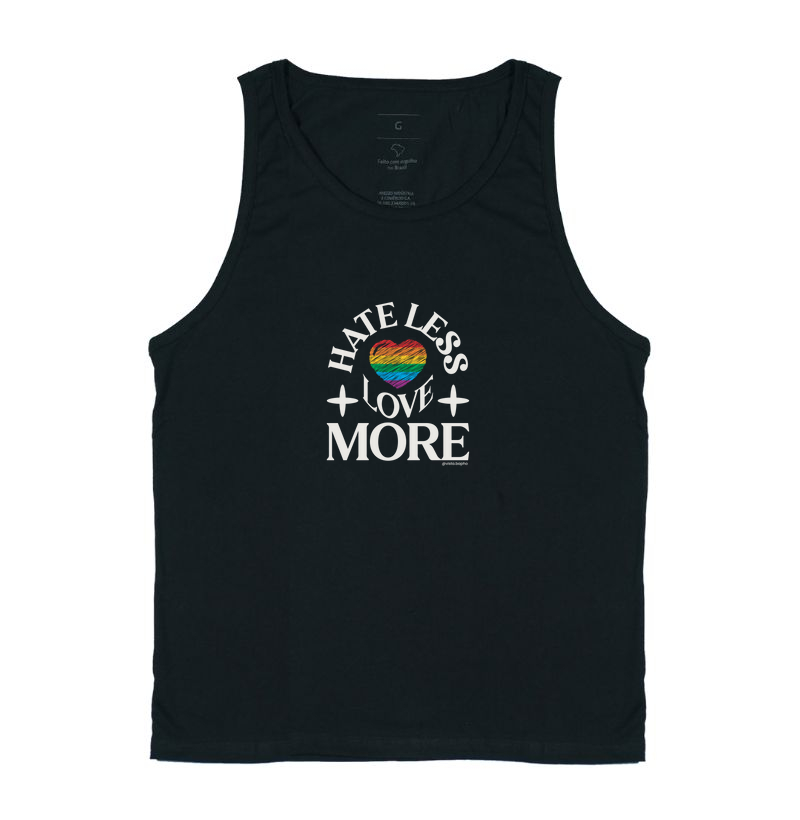 Hate less, love more