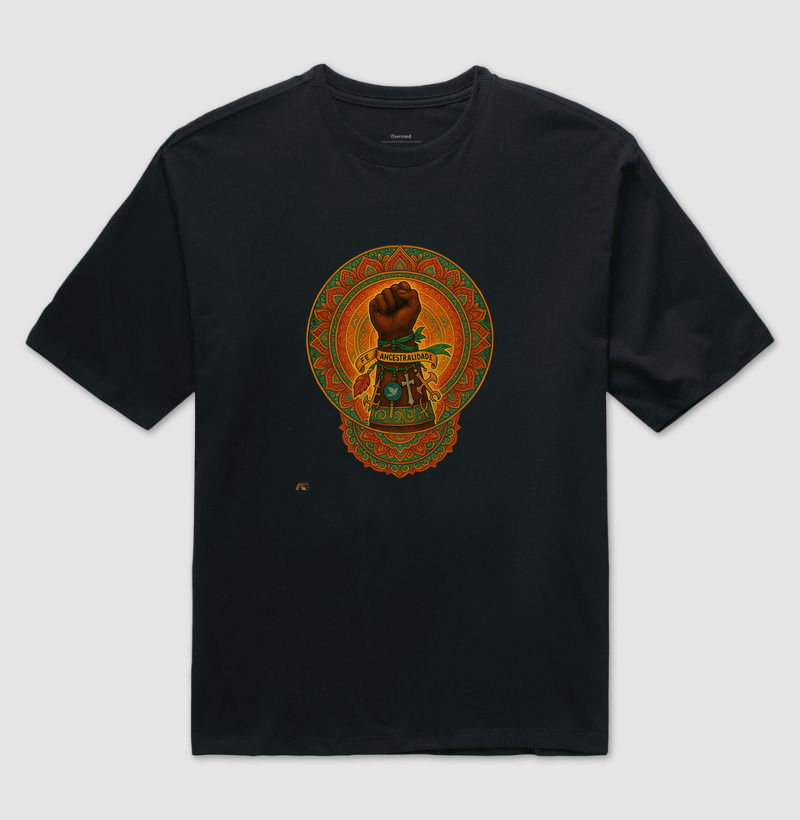 Hoodie Moletom Mandala de ancestralidade 