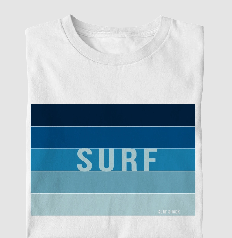 CAMISETA BRANCA SURF LISTRAS
