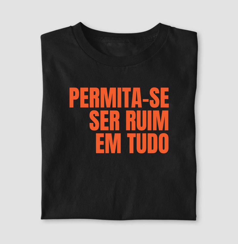 Permita-se ser ruim em tudo 