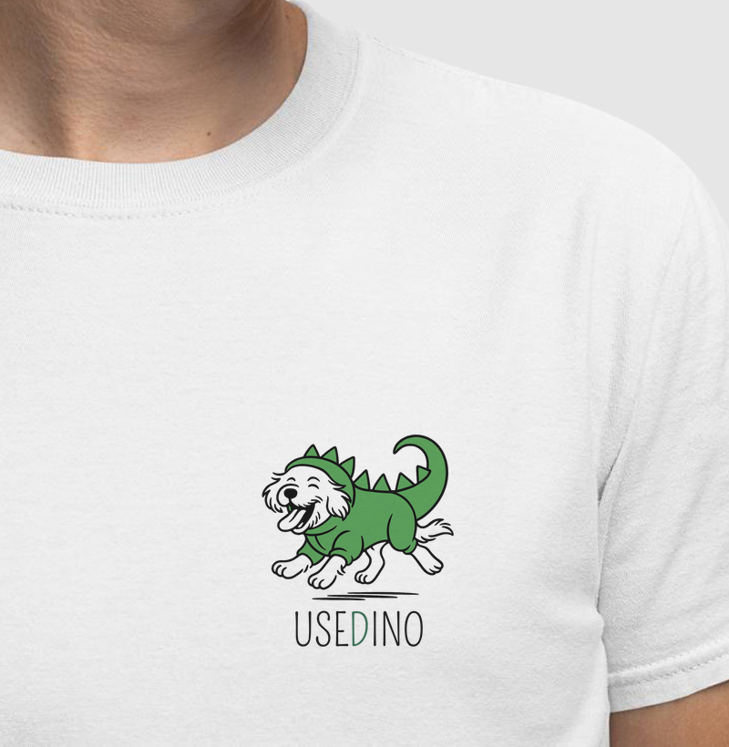 Não compre, adote! Dinão