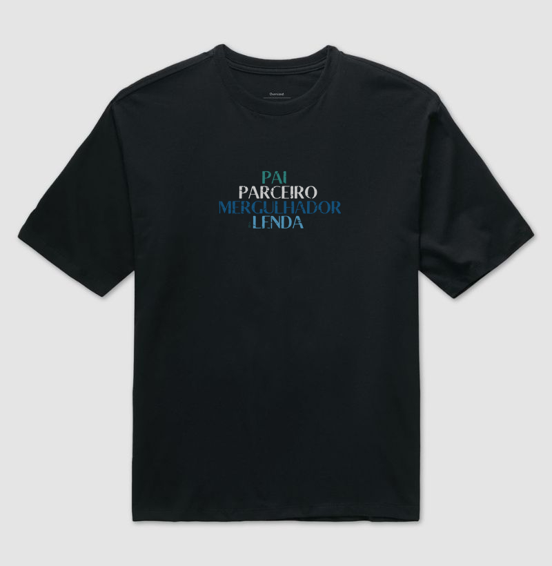 Pai Parceiro Mergulhador Lenda