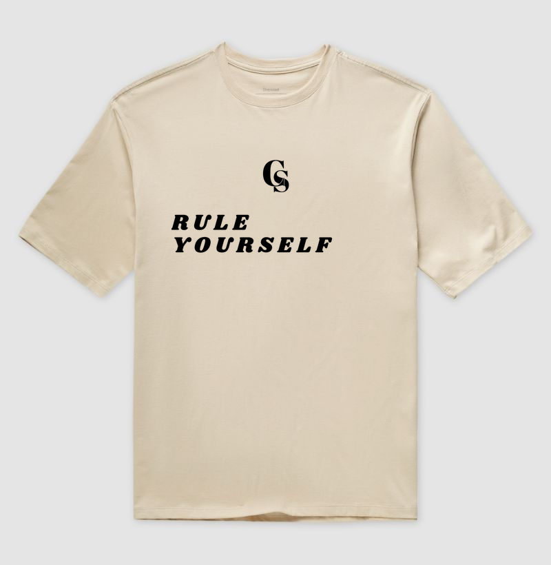 Oversized "RULE YOURSELF"