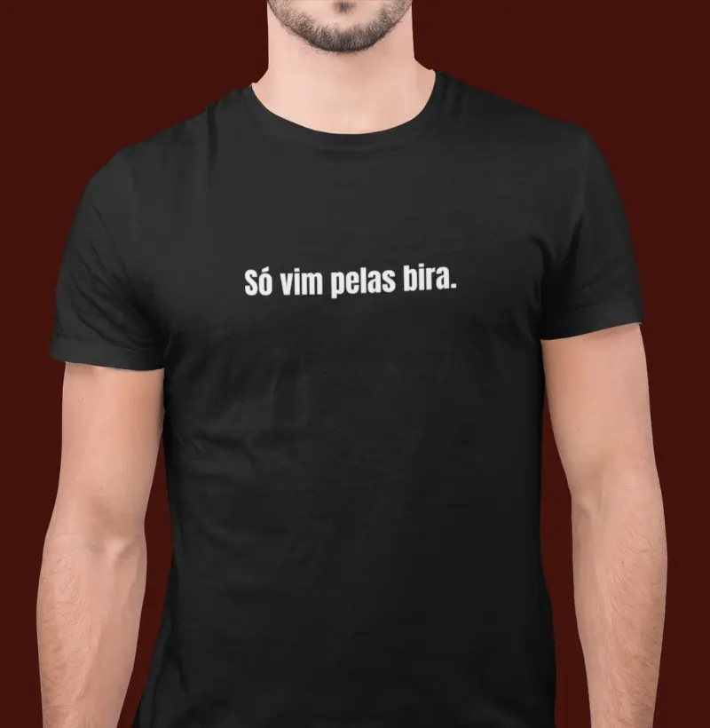SÓ VIM PELAS BIRA.