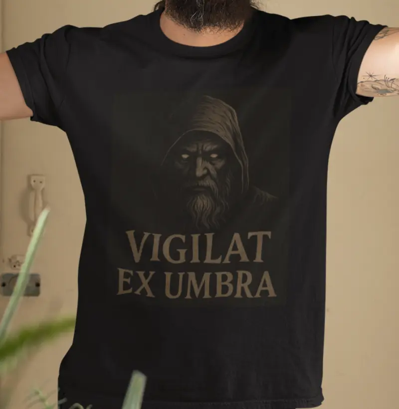 🕯️ Vigilat Ex Umbra — Ele vigia das sombras.