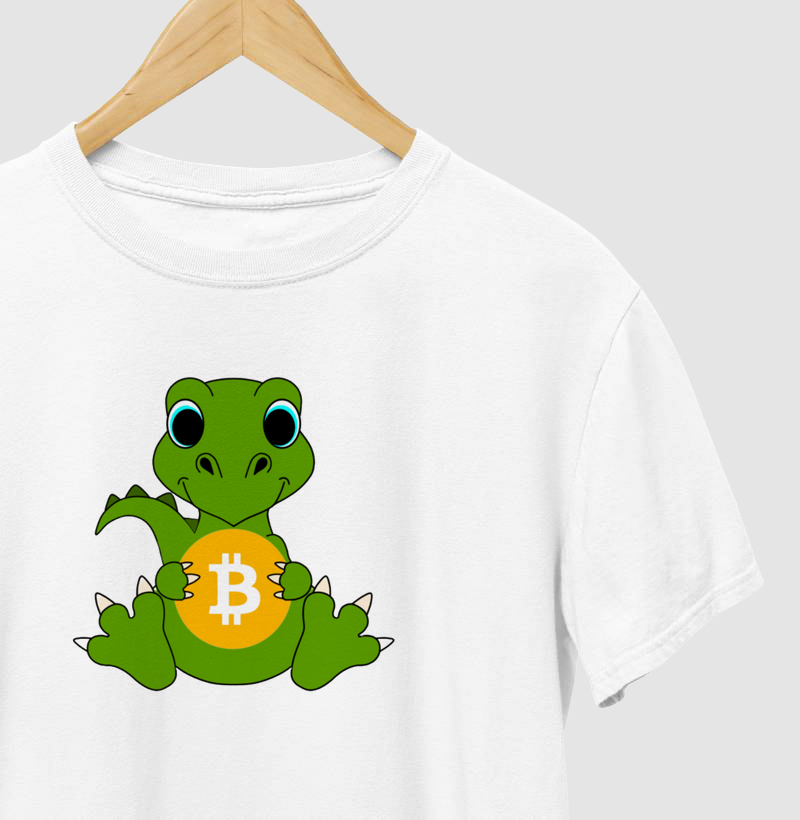 Bichinho Bitcoin - camiseta masculina
