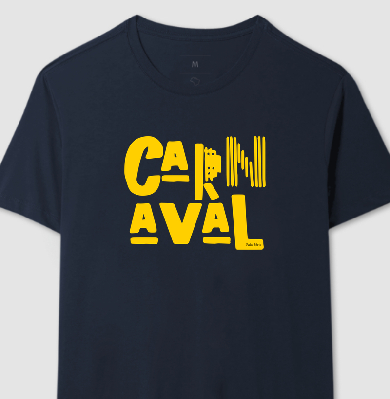 Camiseta Carnaval Abstract - Fala Sério 