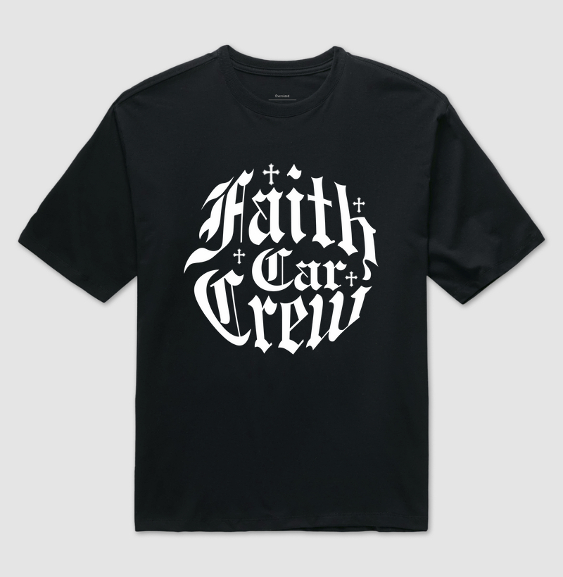 Camiseta Faith Car Crew