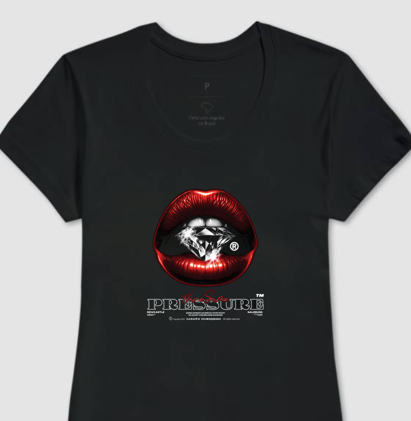 Camisa Pressure Feminina Preta