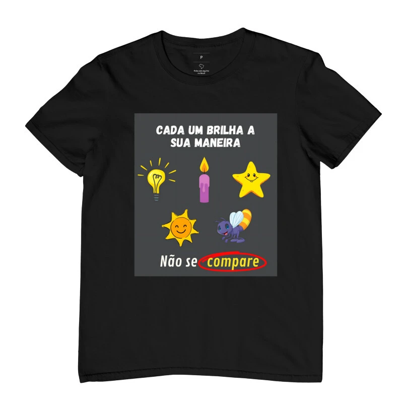 Camiseta não se compare