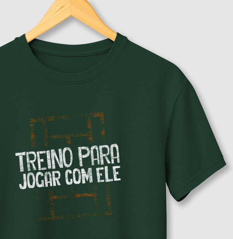 Treino com ele!