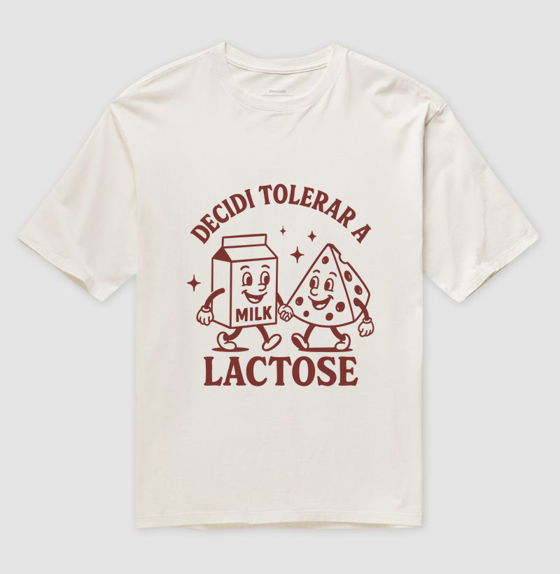 Decidi tolerar a lactose.