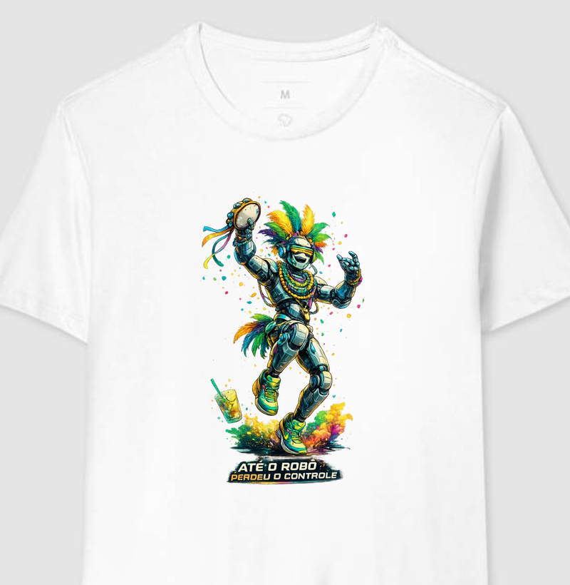CAMISETA ANDROID NO BLOCO — Street Carnival Edition