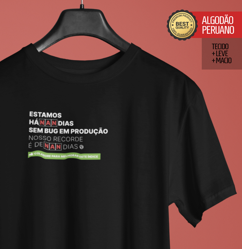 NAN Dias sem Bug em Produção