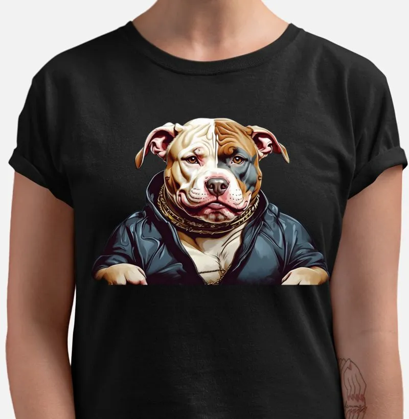 Camiseta Pitbull malhadão