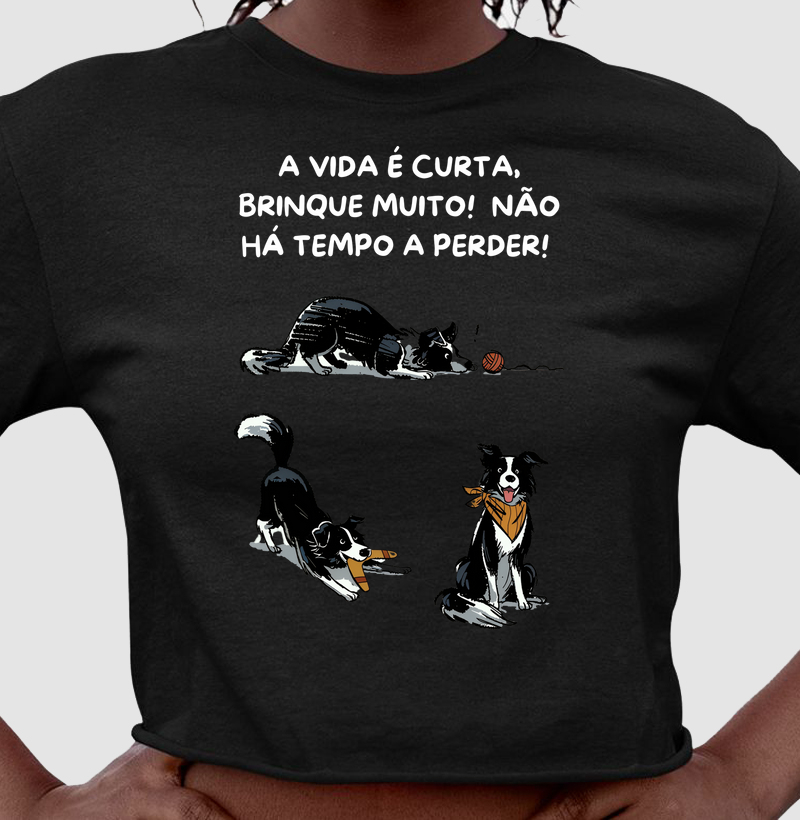 A vida é curta, brinque muito!