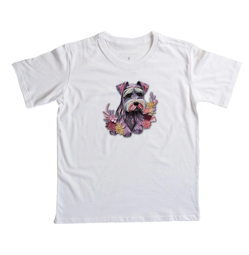 Schnauzer Puppy Paper Q. Kids