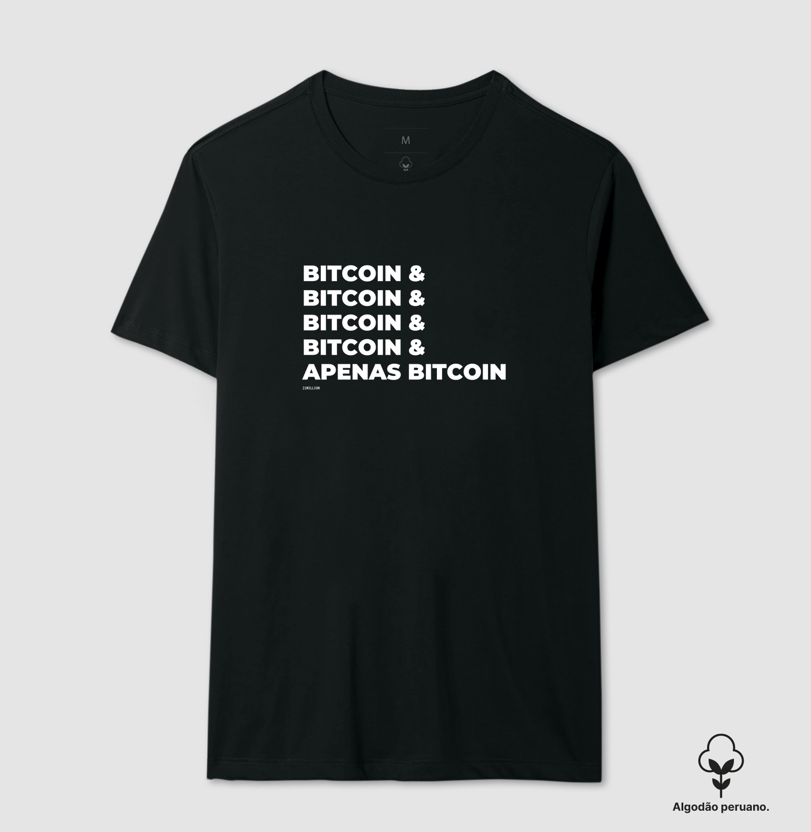 Apenas Biticoin - Algodão Peruano