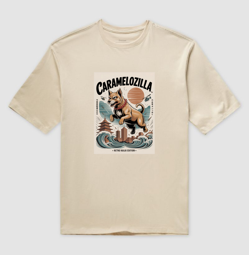 Camiseta Oversized  OMD - Caramelozilla