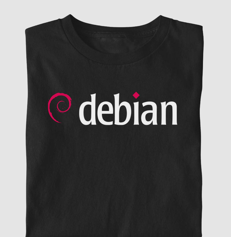 Camiseta Linux Debian I