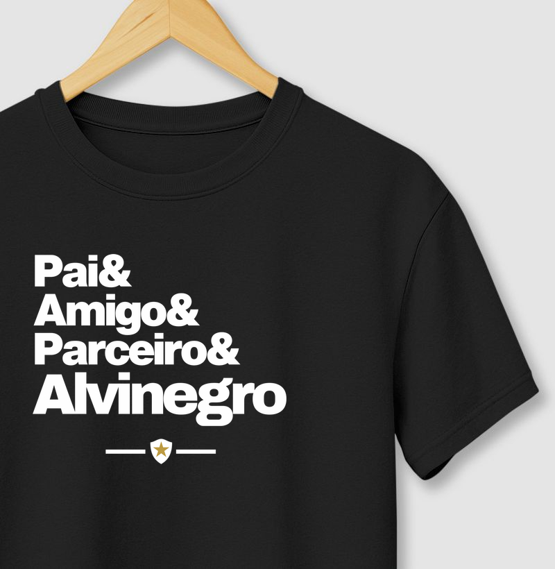Pai, amigo, parceiro e alvinegro