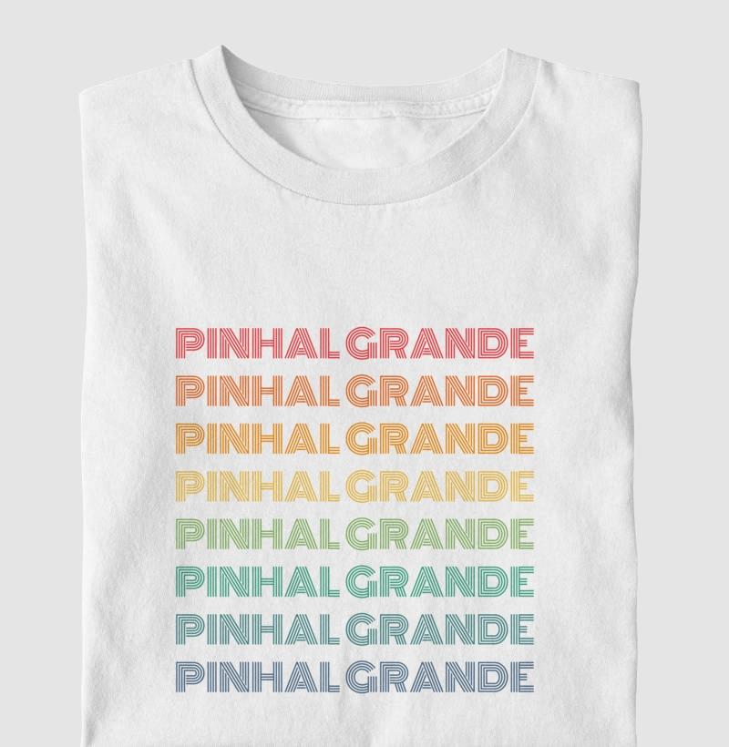 Pinhal Grande Letreiro Retrô