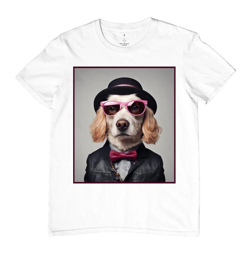 Camiseta Reserva Ink - Cachorro Fashionista