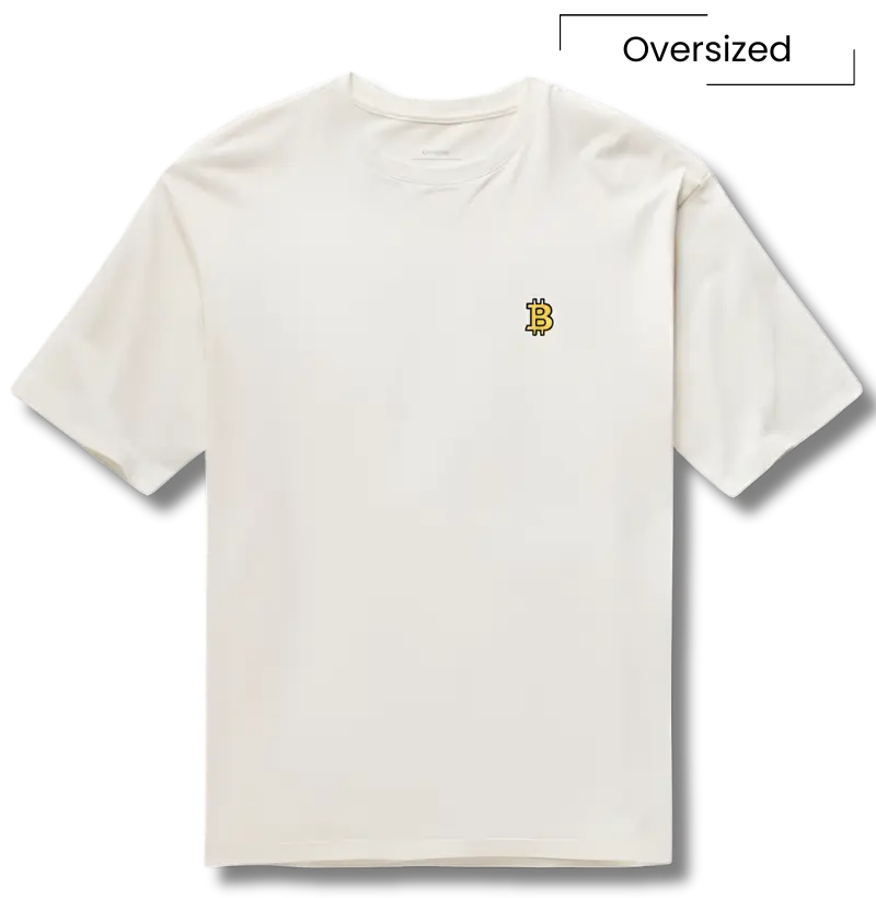 Bitcoin logo Minimalista