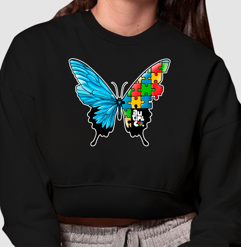 Borboleta Atípica — Azul