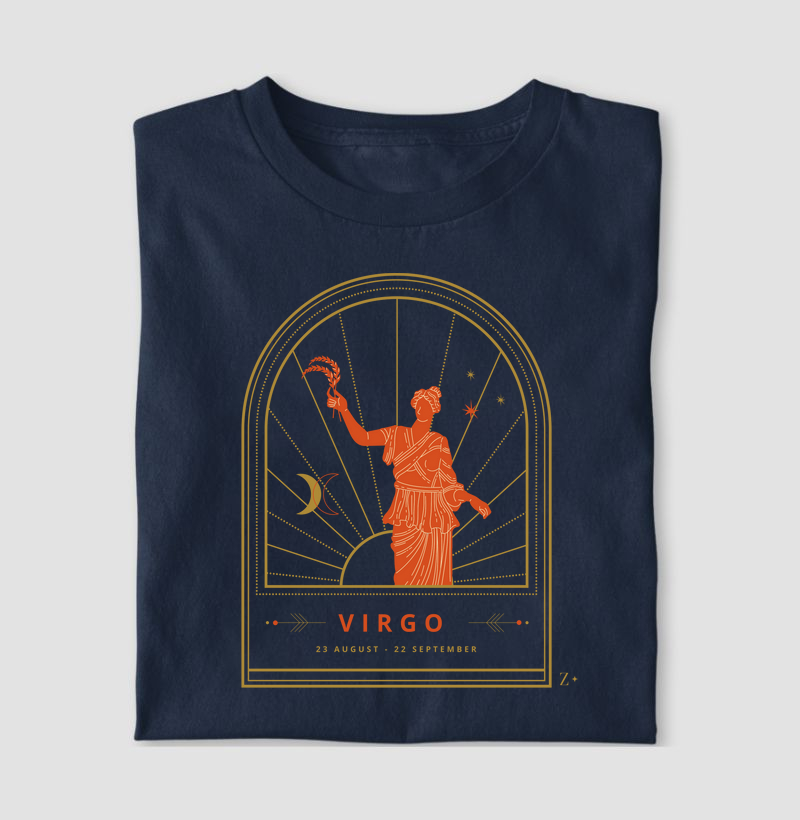 Camiseta Signos VIRGEM - DETAILS 