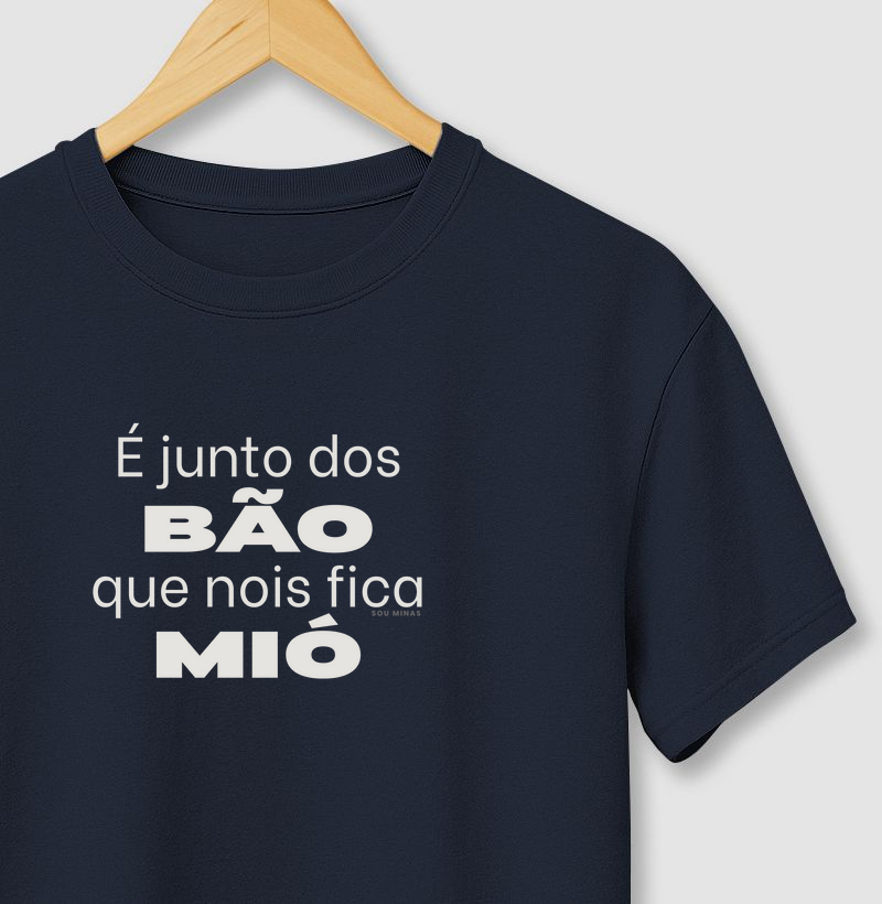 É junto dos bão que nois fica mió