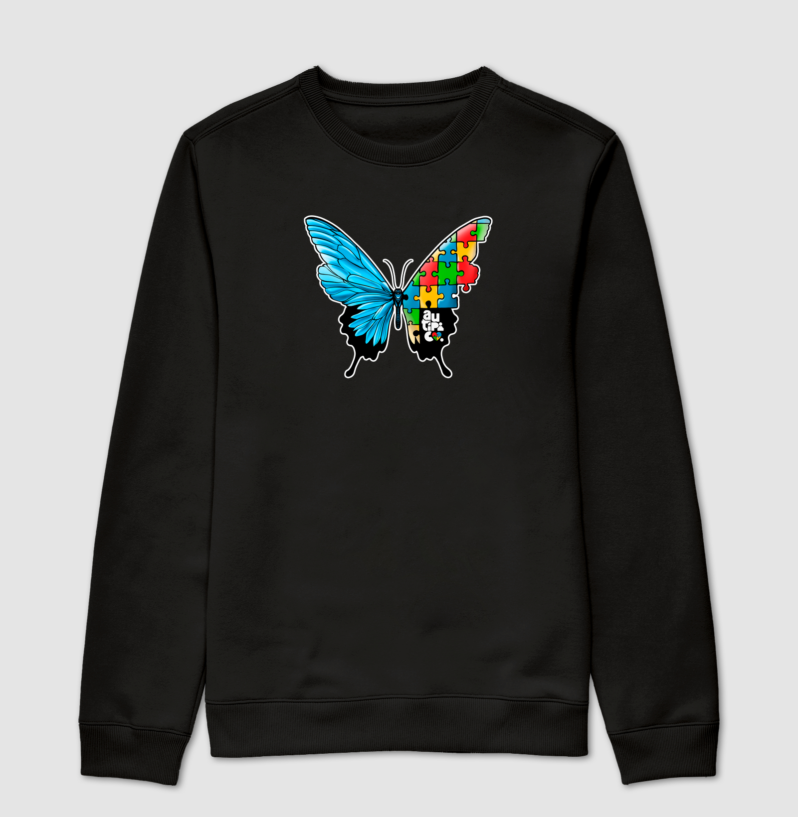 Borboleta Atípica — Azul