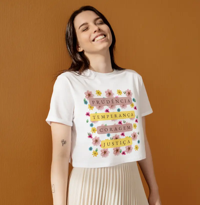Camiseta Virtudes Cardeais