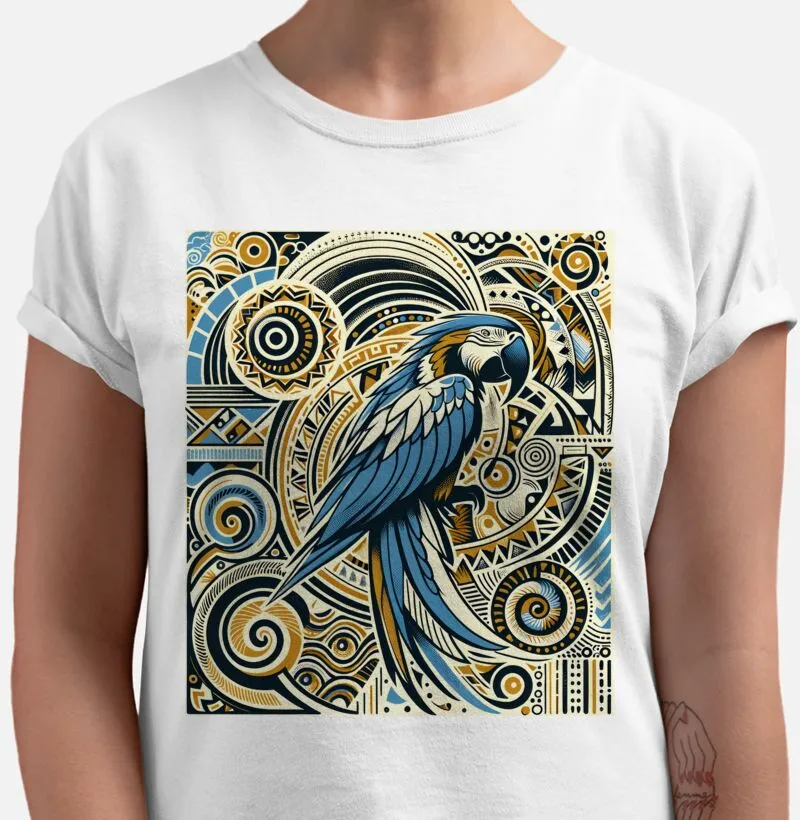 Arara em Pintura Rupestre