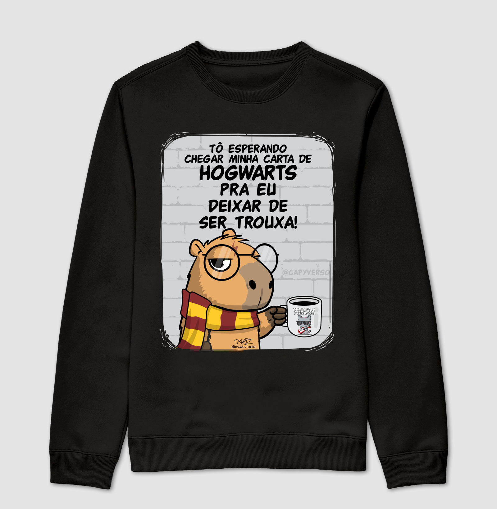 Camiseta Capivara Trouxa