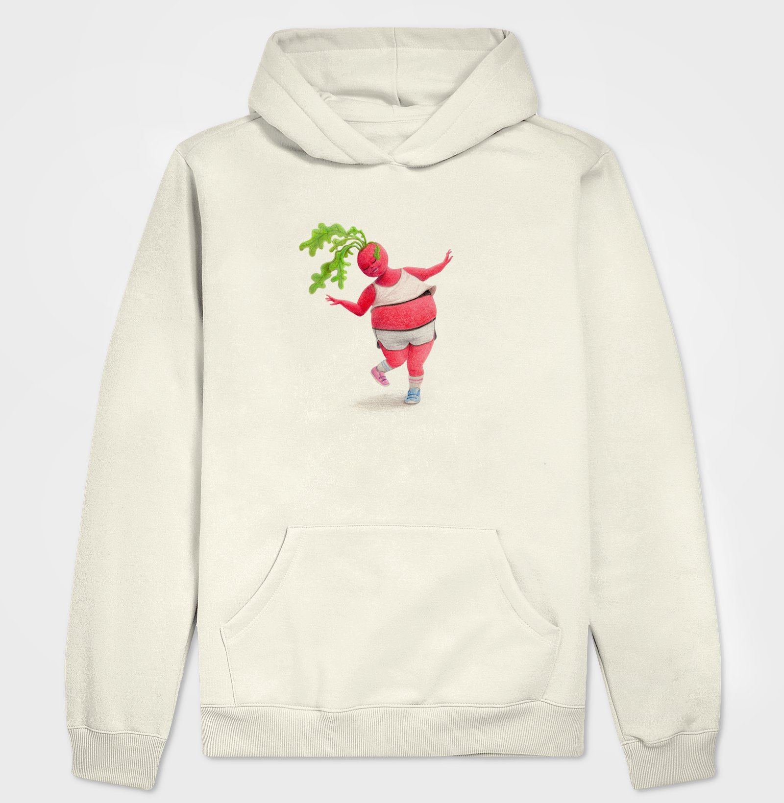 Hoodie Moletom Beterraba Dançante