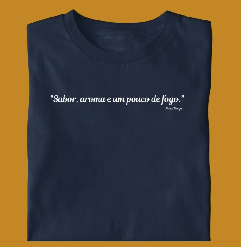 Sabor, aroma e um pouco de fogo
