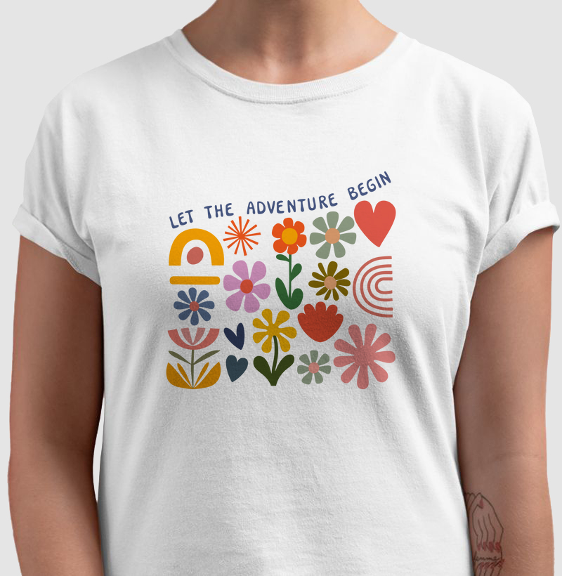 Camiseta Flowers 
