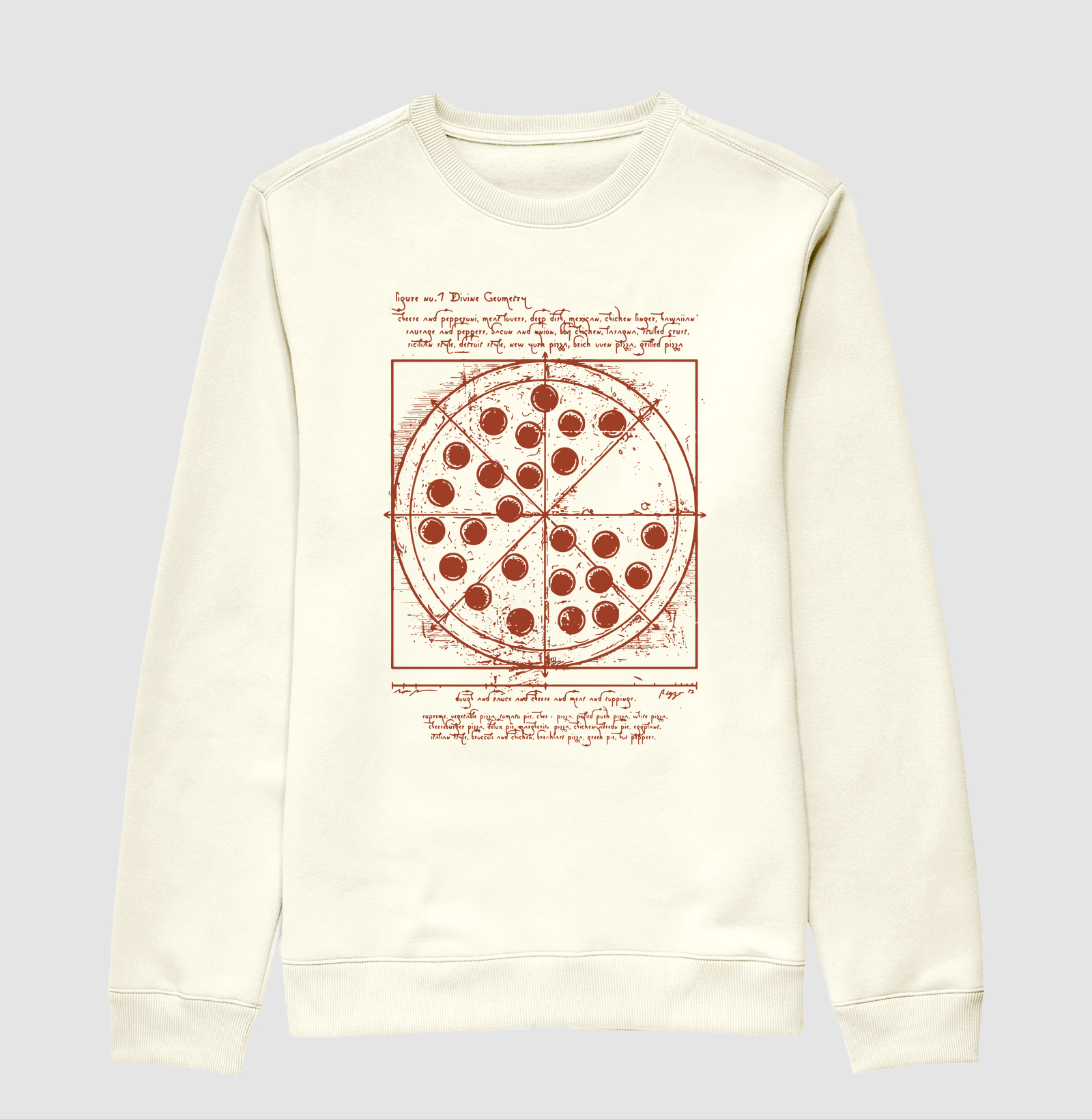 Vitruvian Pizza