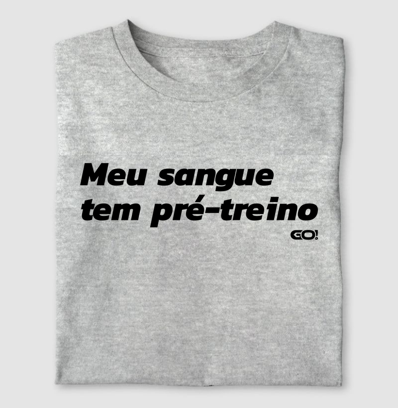 Meu sangue tem pré treino