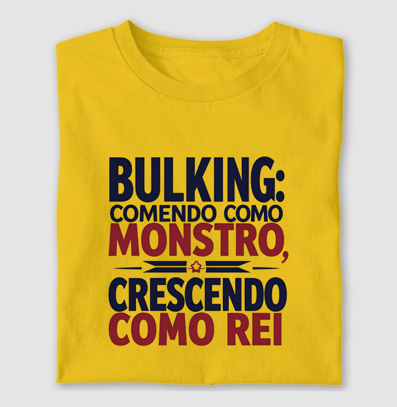 Bulking comendo como monstro