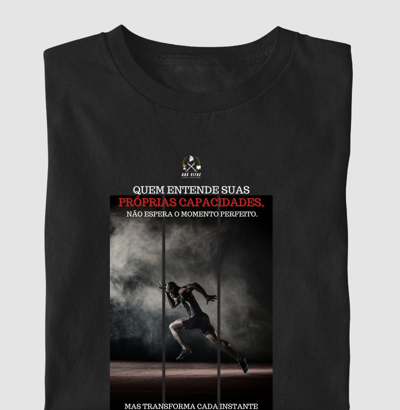 Camisa Próprias Capacidades - Collab Ars Vitae x Mentalidade Inabalável