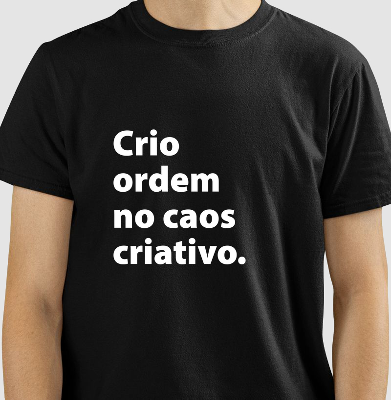 Crio ordem no caos criativo