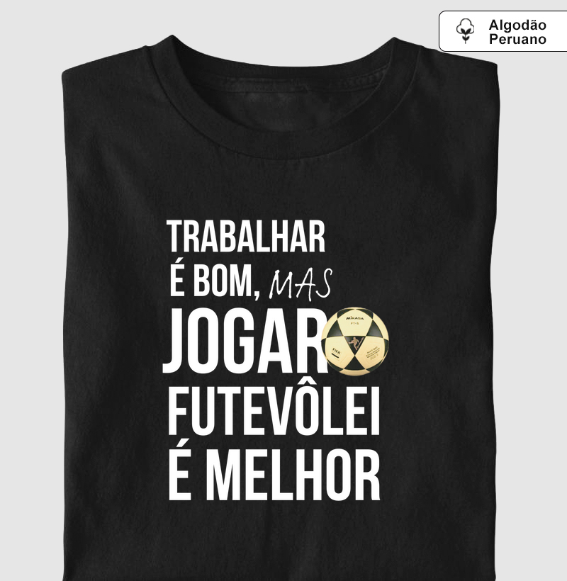 Trabalhar é bom, mas o futevôlei é melhor 2