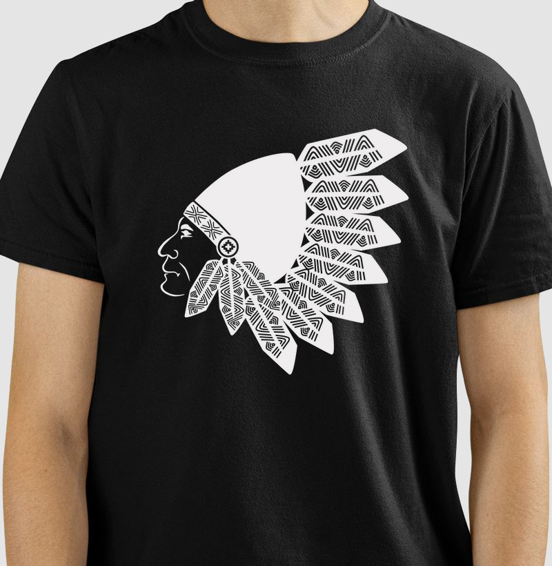 Camiseta Estampada Cocar