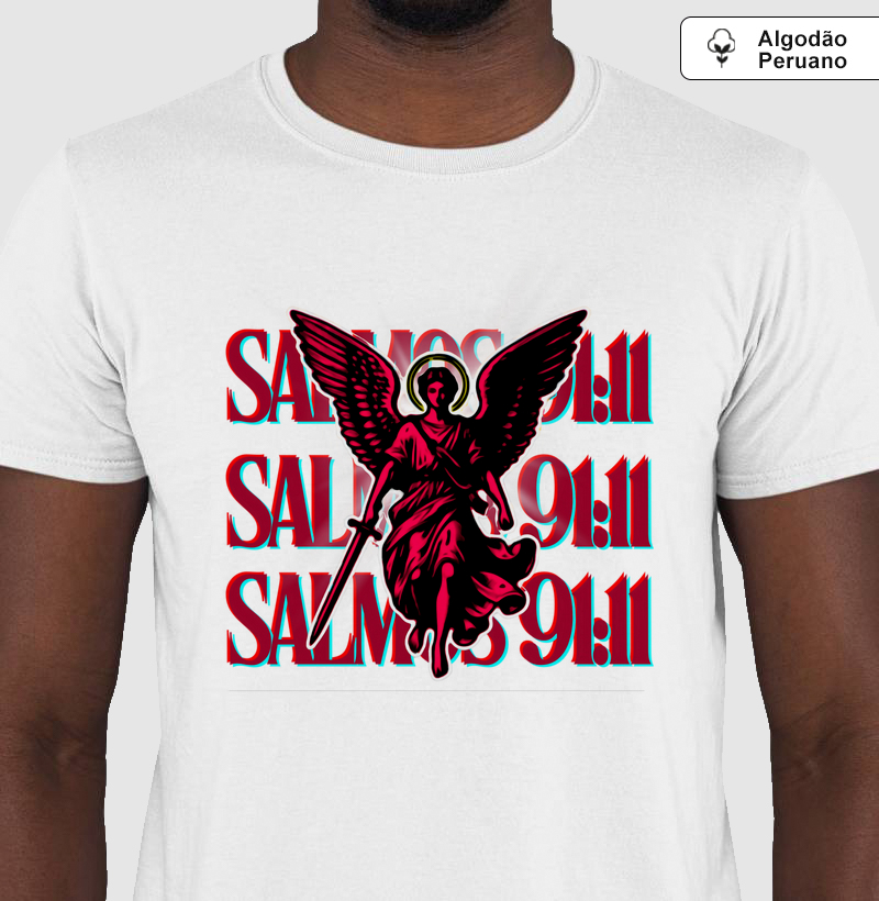 Camiseta Salmos (Algodão Peruano)