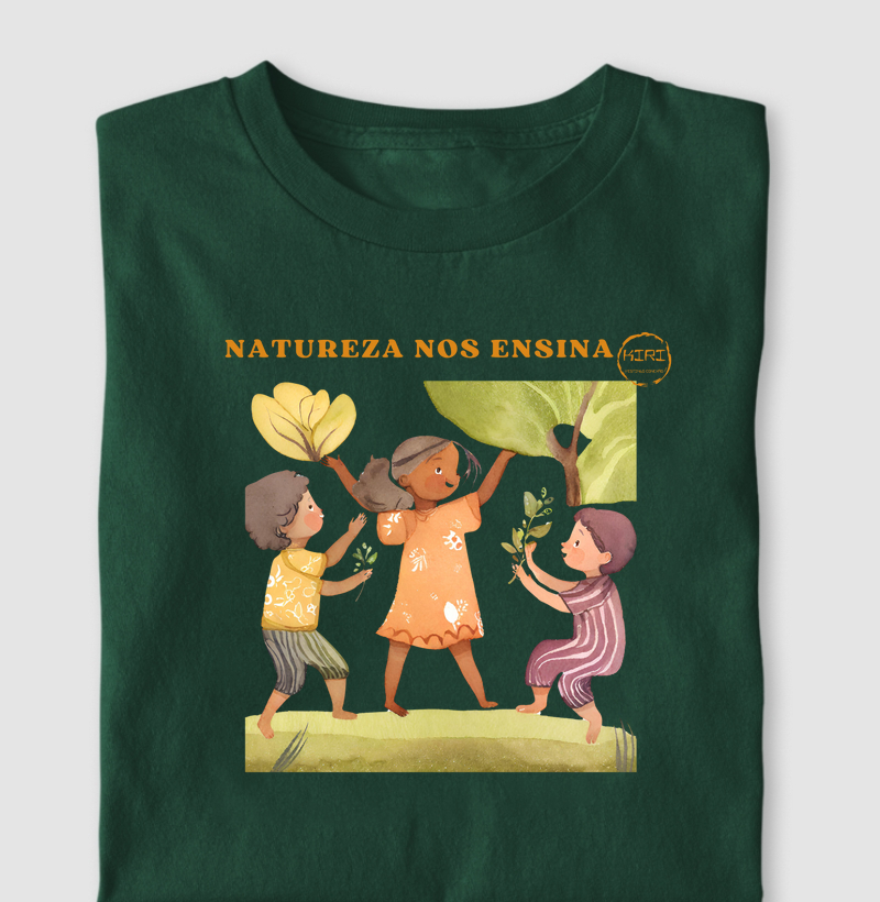 Camiseta KIRI - Natureza Nos Ensina