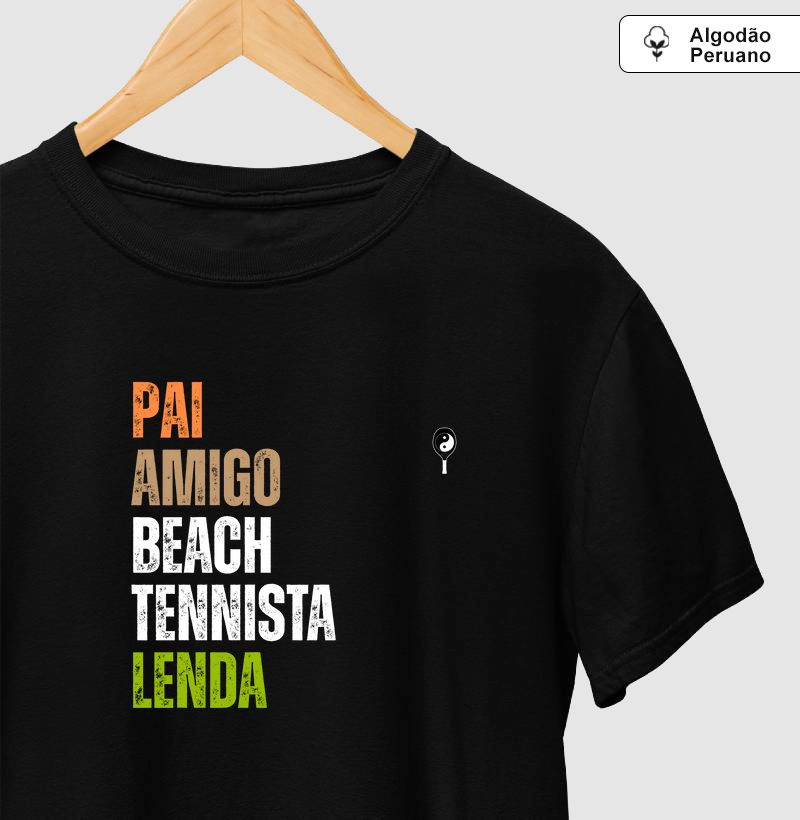Pai Amigo Beach Tennista Lenda